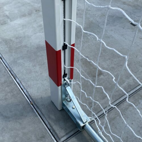 Mini handbaldoel - voetbaldoel 13 Compleet sportdoel met net. Inklapbaar mini handbaldoel dat ook ideaal dient als jeugdvoetbaldoel. Sterk, veilig en verplaatsbaar.